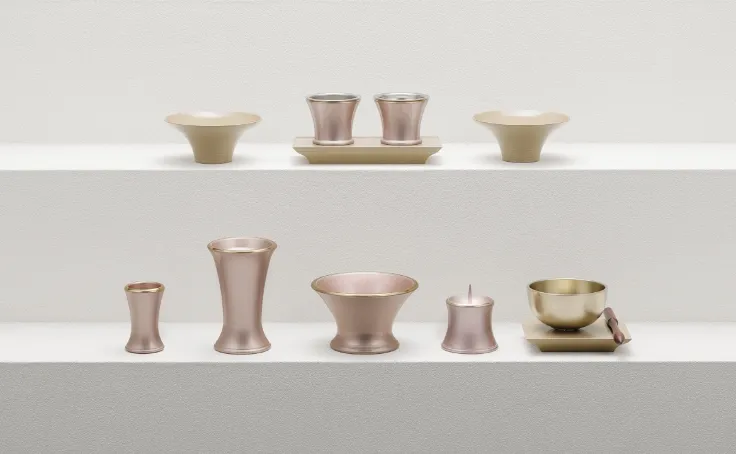 カヌレ・ことりセット ピンク