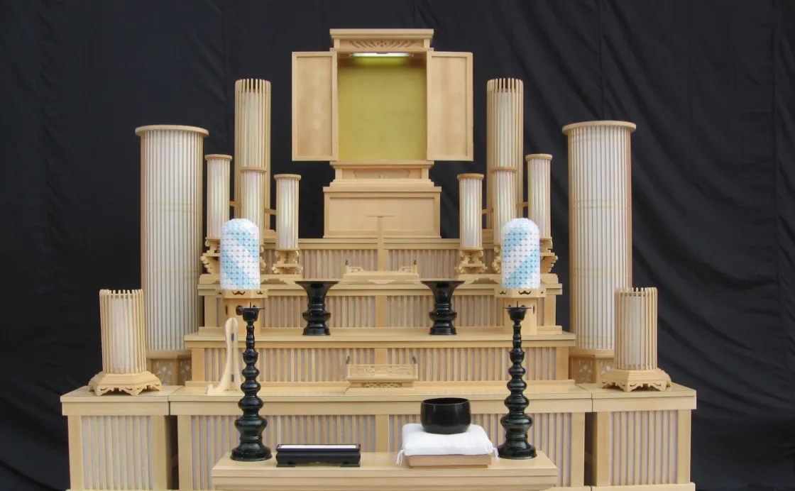 白木祭壇（日蓮正宗・友人葬）