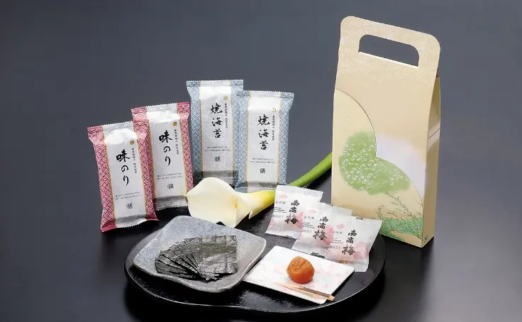焼海苔、味海苔、南高梅ギフトセット